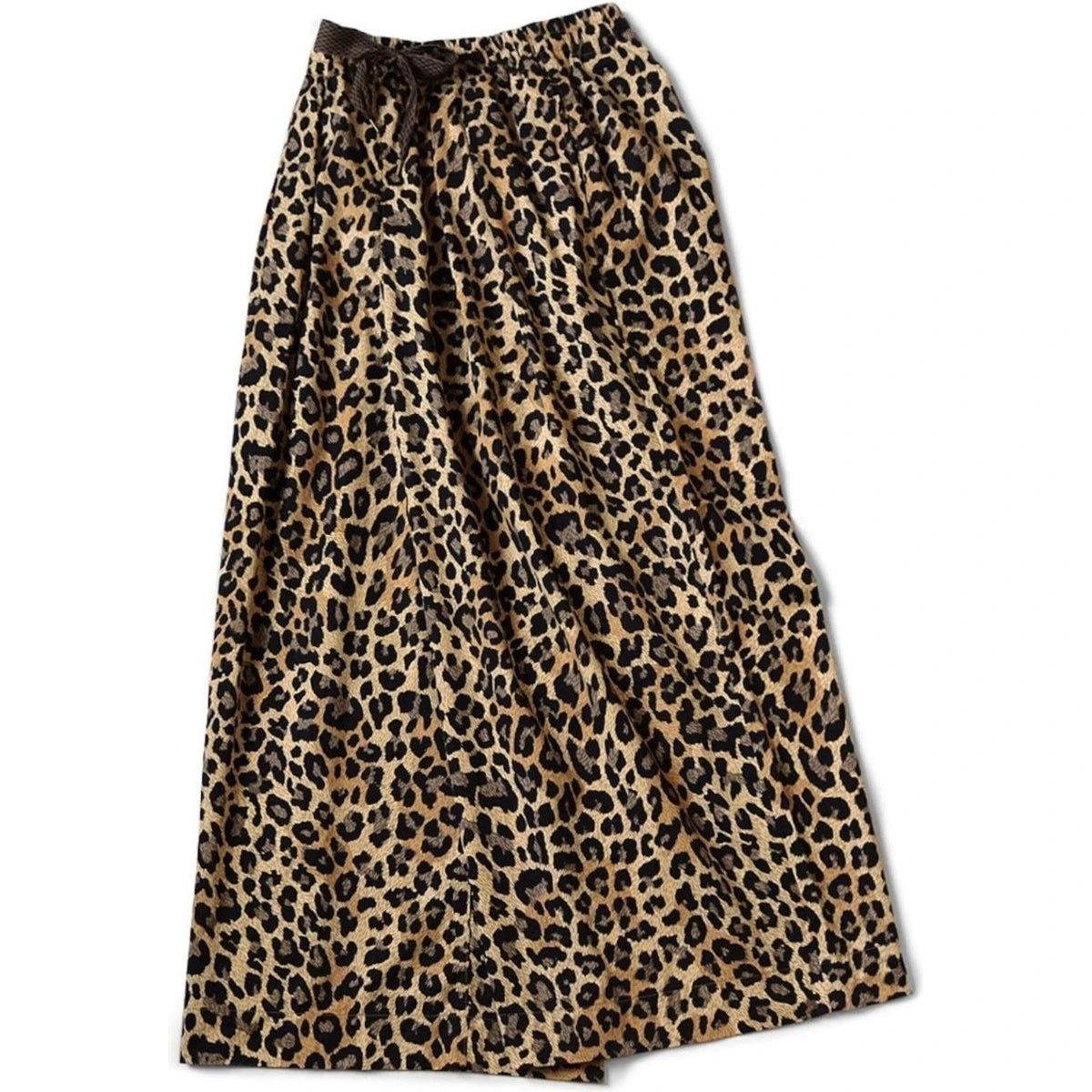 Kapital Combed Burberry Leopard Print Rude Baggy Pants