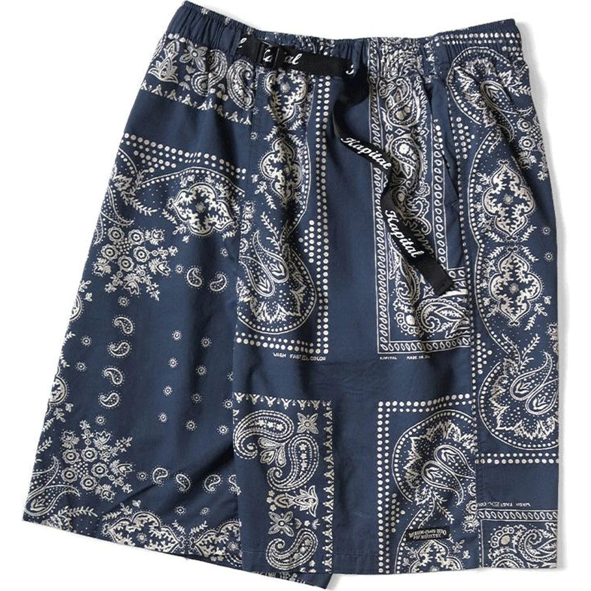 Kapital Combed Burberry Rat Brand Bandana Patchwork Easy Shorts