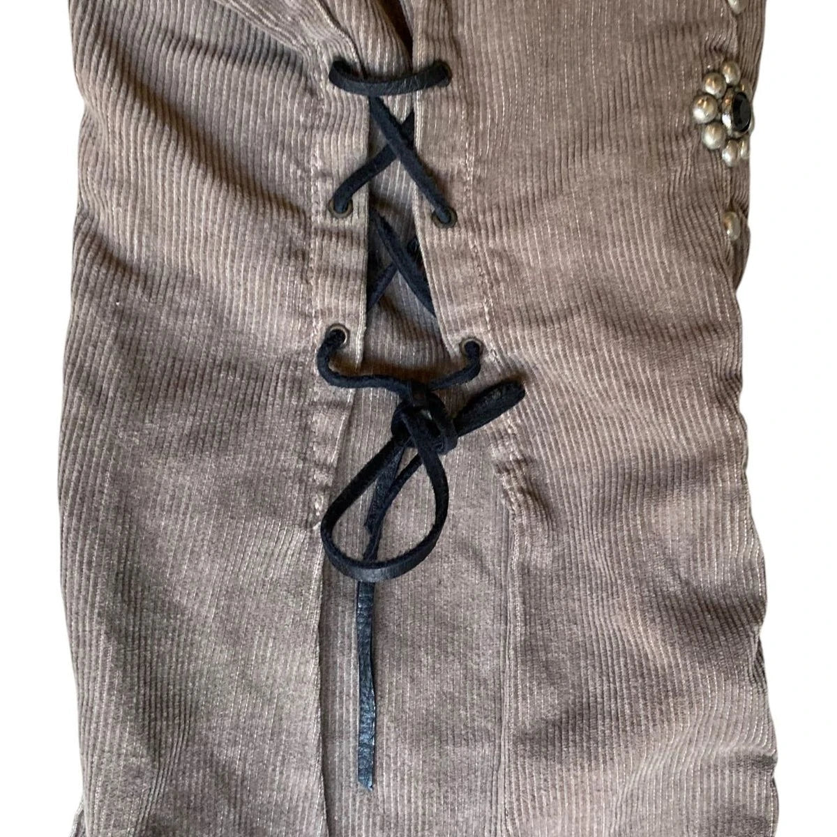 Kapital Corduroy Wallaby Flared Pants (Studs Remake)