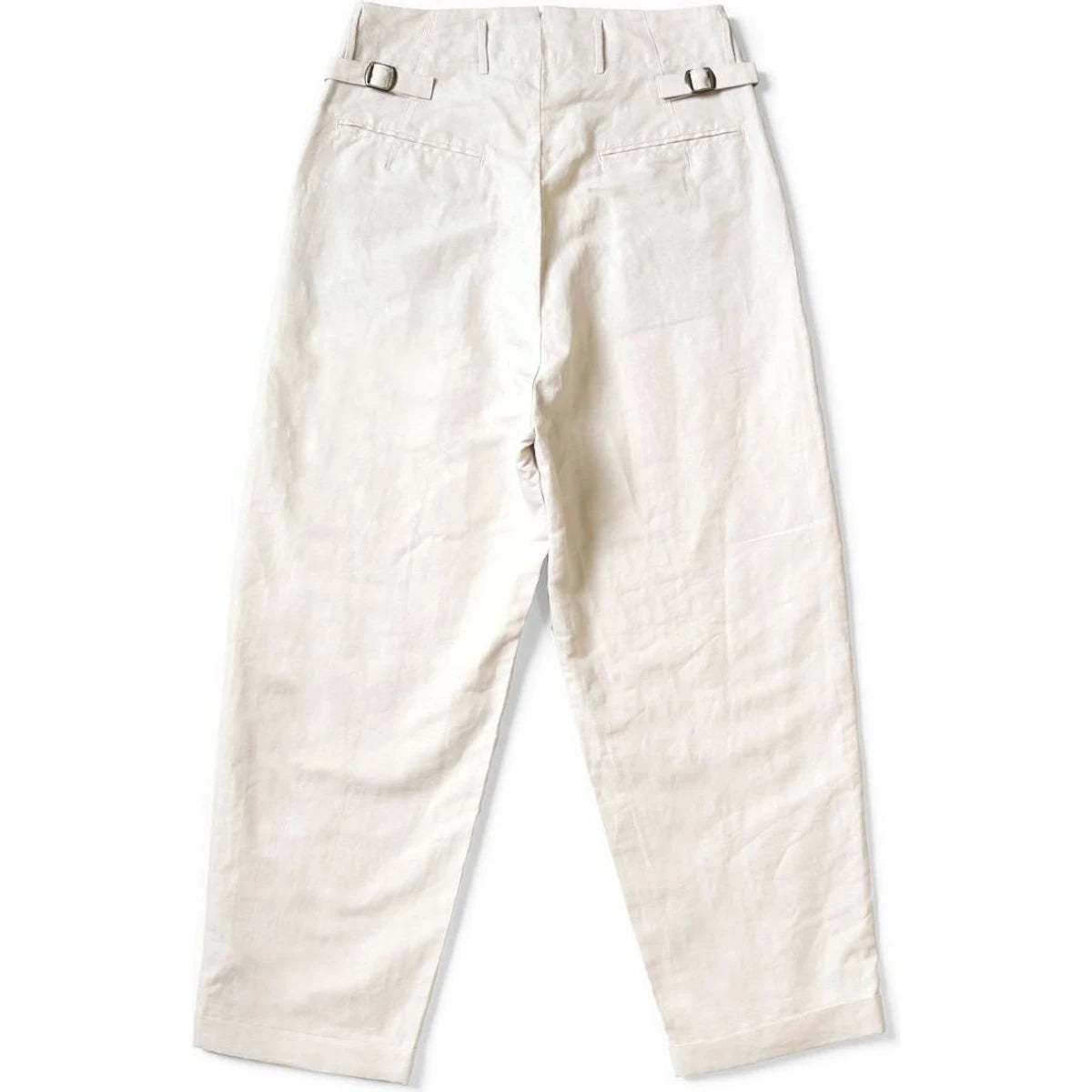 Kapital Cotton And Linen Mock Herringbone Lumber Suit Pants