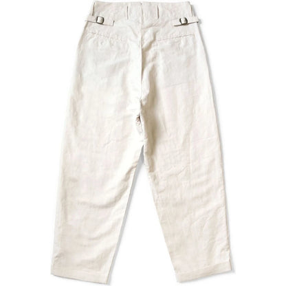 Kapital Cotton And Linen Mock Herringbone Lumber Suit Pants
