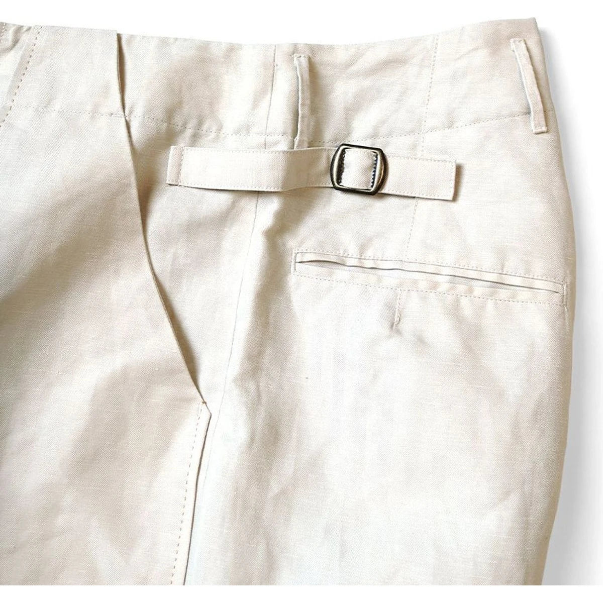 Kapital Cotton And Linen Mock Herringbone Lumber Suit Pants