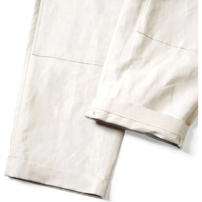 Kapital Cotton And Linen Mock Herringbone Lumber Suit Pants