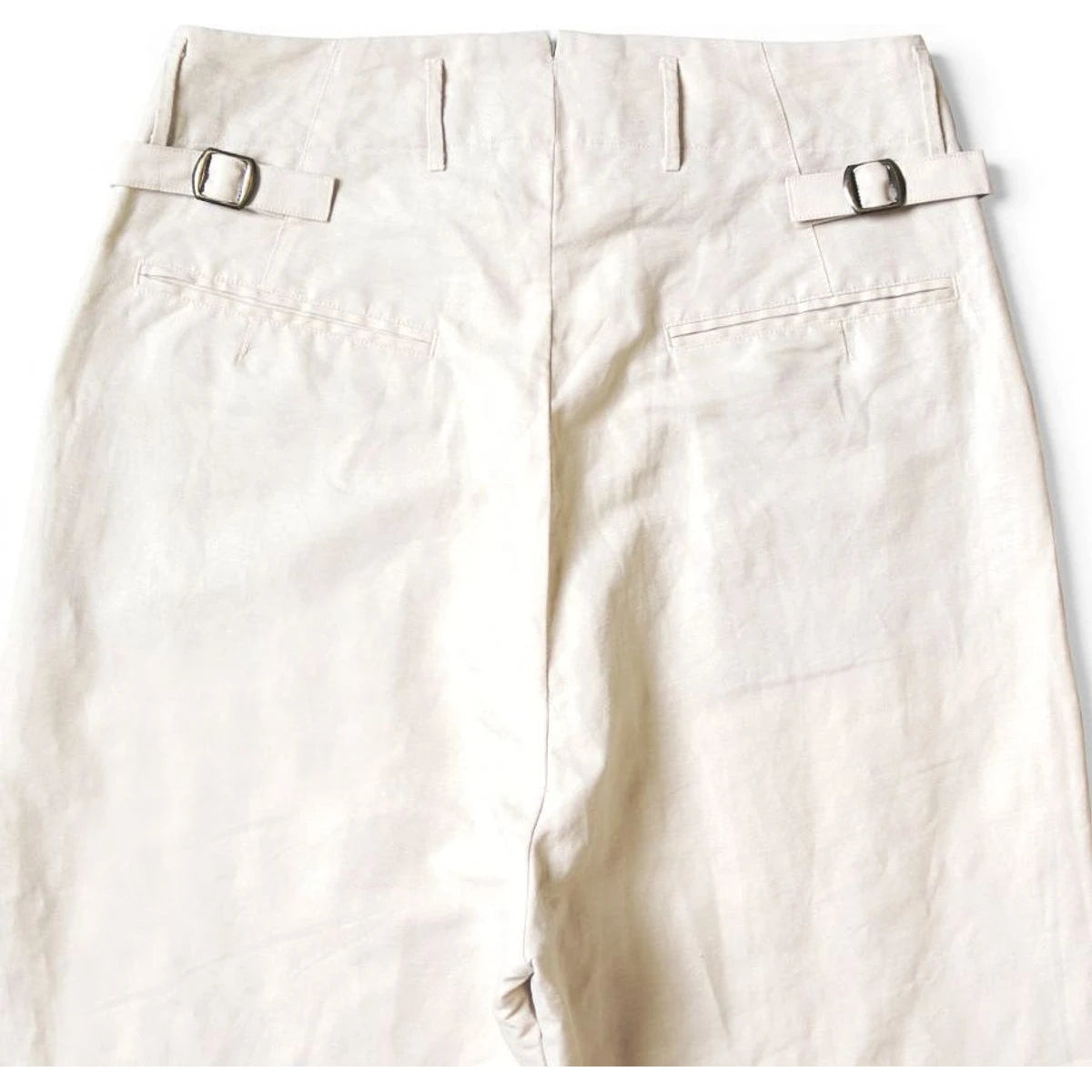 Kapital Cotton And Linen Mock Herringbone Lumber Suit Pants