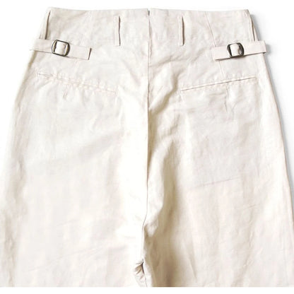 Kapital Cotton And Linen Mock Herringbone Lumber Suit Pants