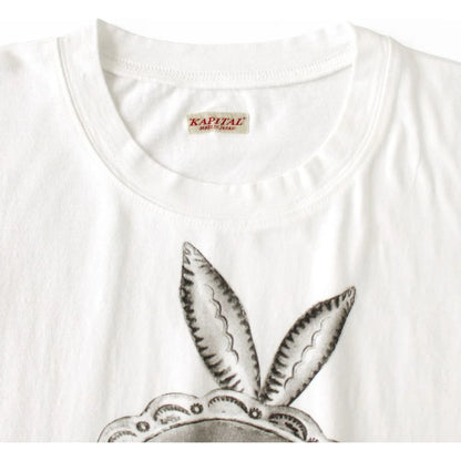 Kapital Cotton Crew T-Shirt (Big Concho Coneybowy Print)