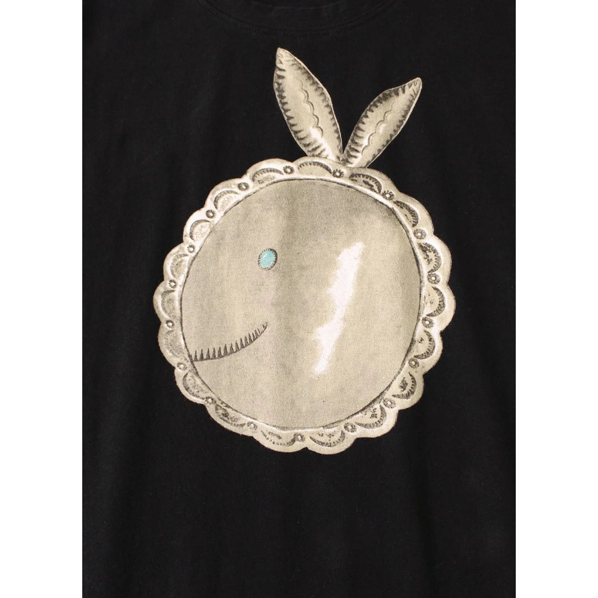 Kapital Cotton Crew T-Shirt (Big Concho Coneybowy Print)