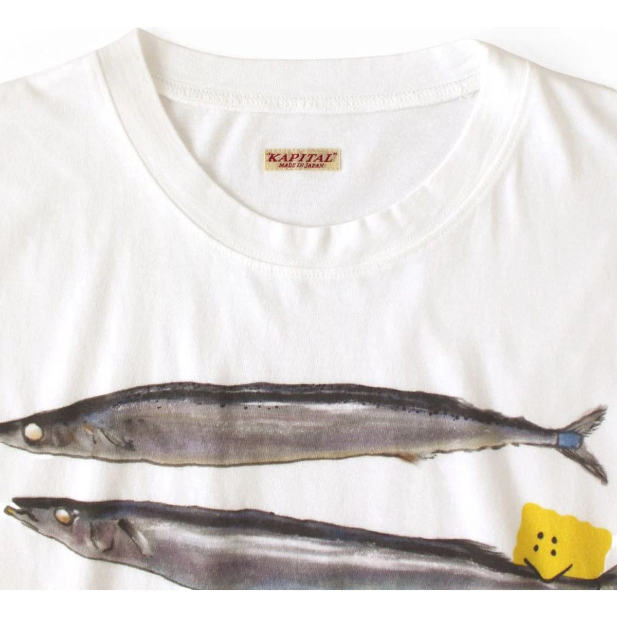 Kapital Cotton Crew T Shirt (Peckish Sanma Edition)