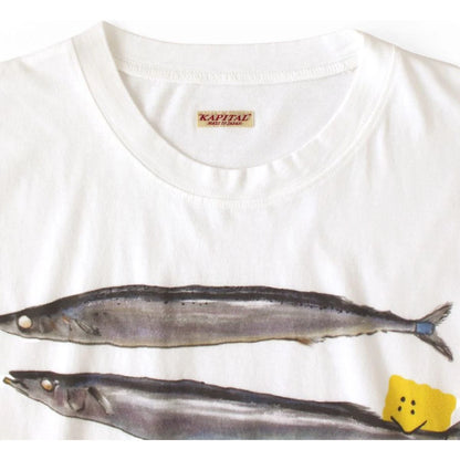 Kapital Cotton Crew T Shirt (Peckish Sanma Edition)