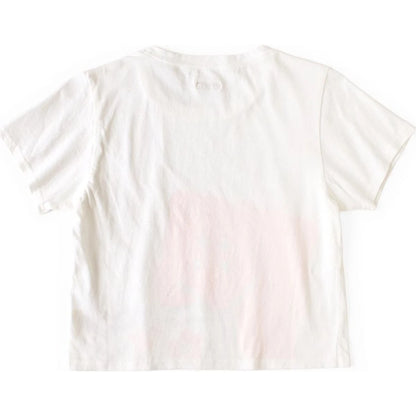 Kapital Cotton Cropped T Shirt (Giant Peckish Print)