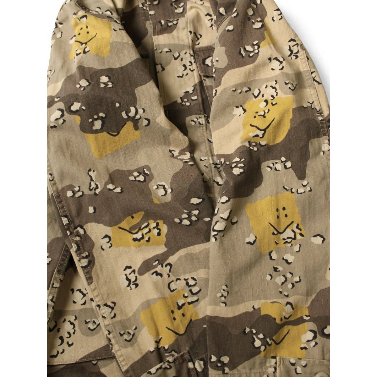 Kapital Cotton Herringbone Peckish Chocolate Chip Camo Army Jacket
