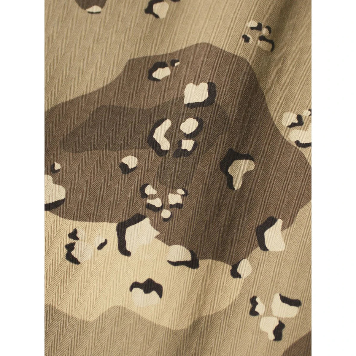 Kapital Cotton Herringbone Peckish Chocolate Chip Camo Army Jacket (Short)