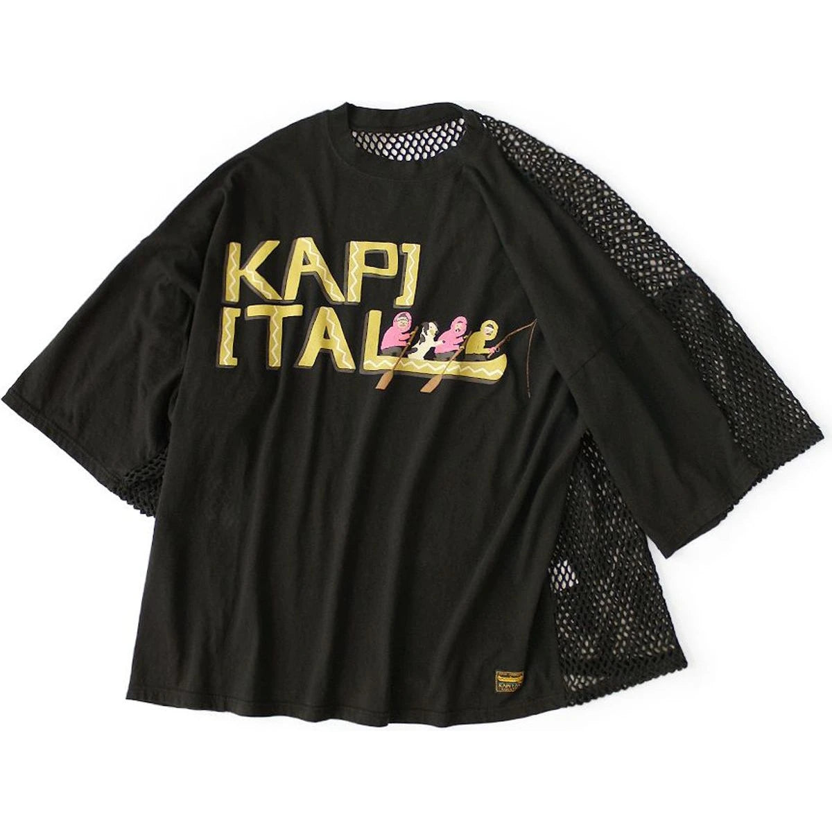 Kapital Cotton Katabira Huge Tee (Canoe Kapital Print)