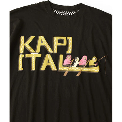 Kapital Cotton Katabira Huge Tee (Canoe Kapital Print)