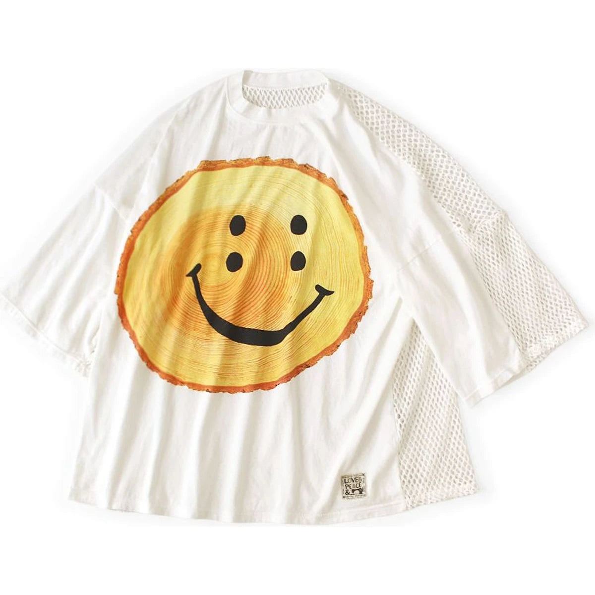 Kapital Cotton Katabira Huge Tee (Rainbowy Stump Print)