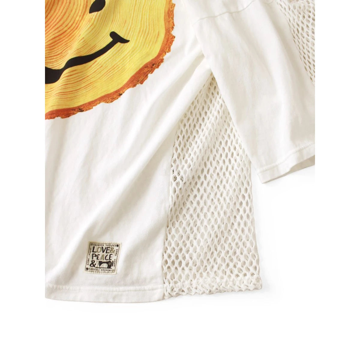 Kapital Cotton Katabira Huge Tee (Rainbowy Stump Print)