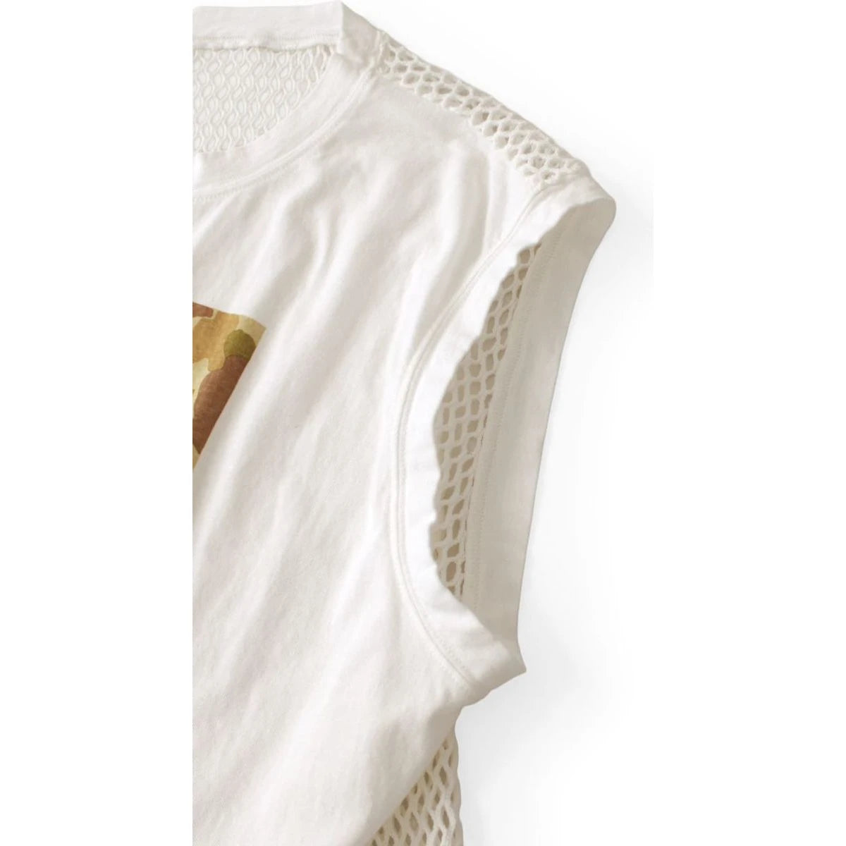 Kapital Cotton Katabira Sleeveless Big Tee (Camouflage Little Bear & Harmony Print)