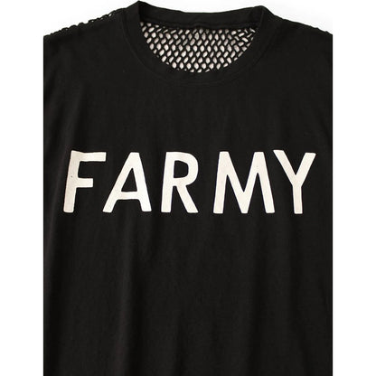 Kapital Cotton Katabira Sleeveless Big Tee (Farmy Print)