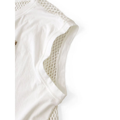 Kapital Cotton Knit Sleeveless Big Tee (Peckish Chocolate Chip Camo)