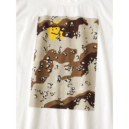 Kapital Cotton Knit Sleeveless Big Tee (Peckish Chocolate Chip Camo)