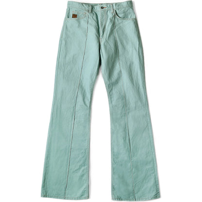 Kapital Cotton Linen Canvas 5P Rat Flare Pants