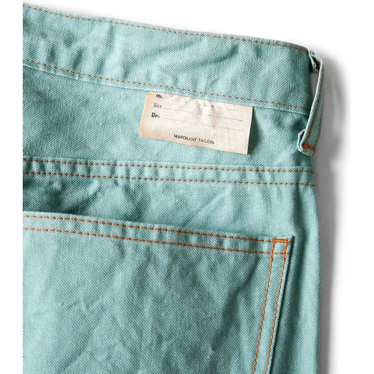 Kapital Cotton Linen Canvas 5P Rat Flare Pants