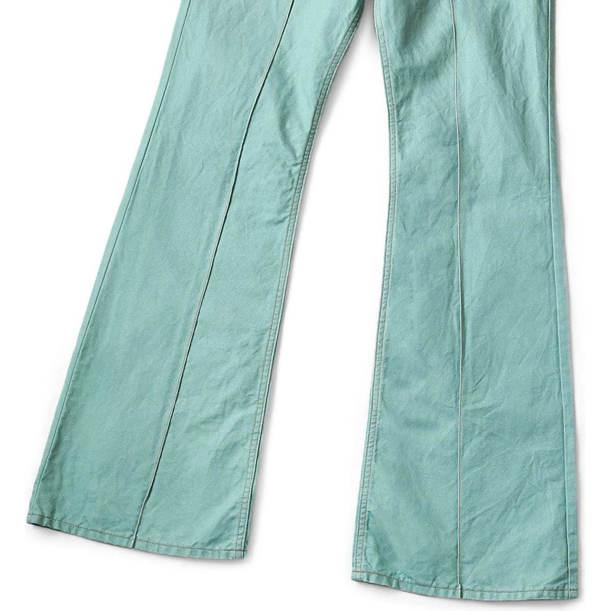 Kapital Cotton Linen Canvas 5P Rat Flare Pants