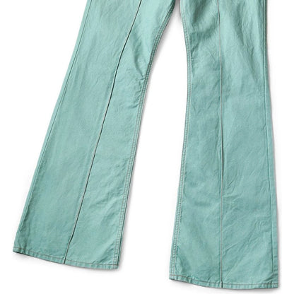 Kapital Cotton Linen Canvas 5P Rat Flare Pants