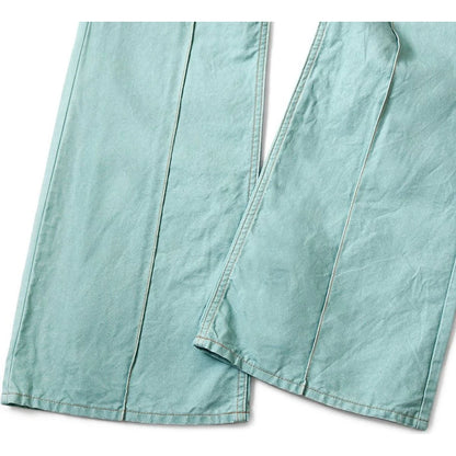 Kapital Cotton Linen Canvas 5P Rat Flare Pants