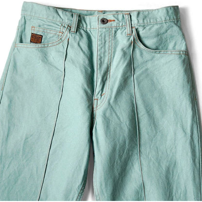 Kapital Cotton Linen Canvas 5P Rat Flare Pants