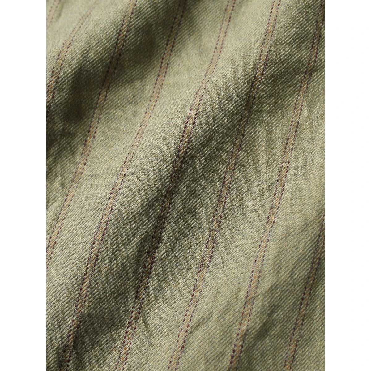 Kapital Cotton Linen Gibson Stripe Ivy Shorts