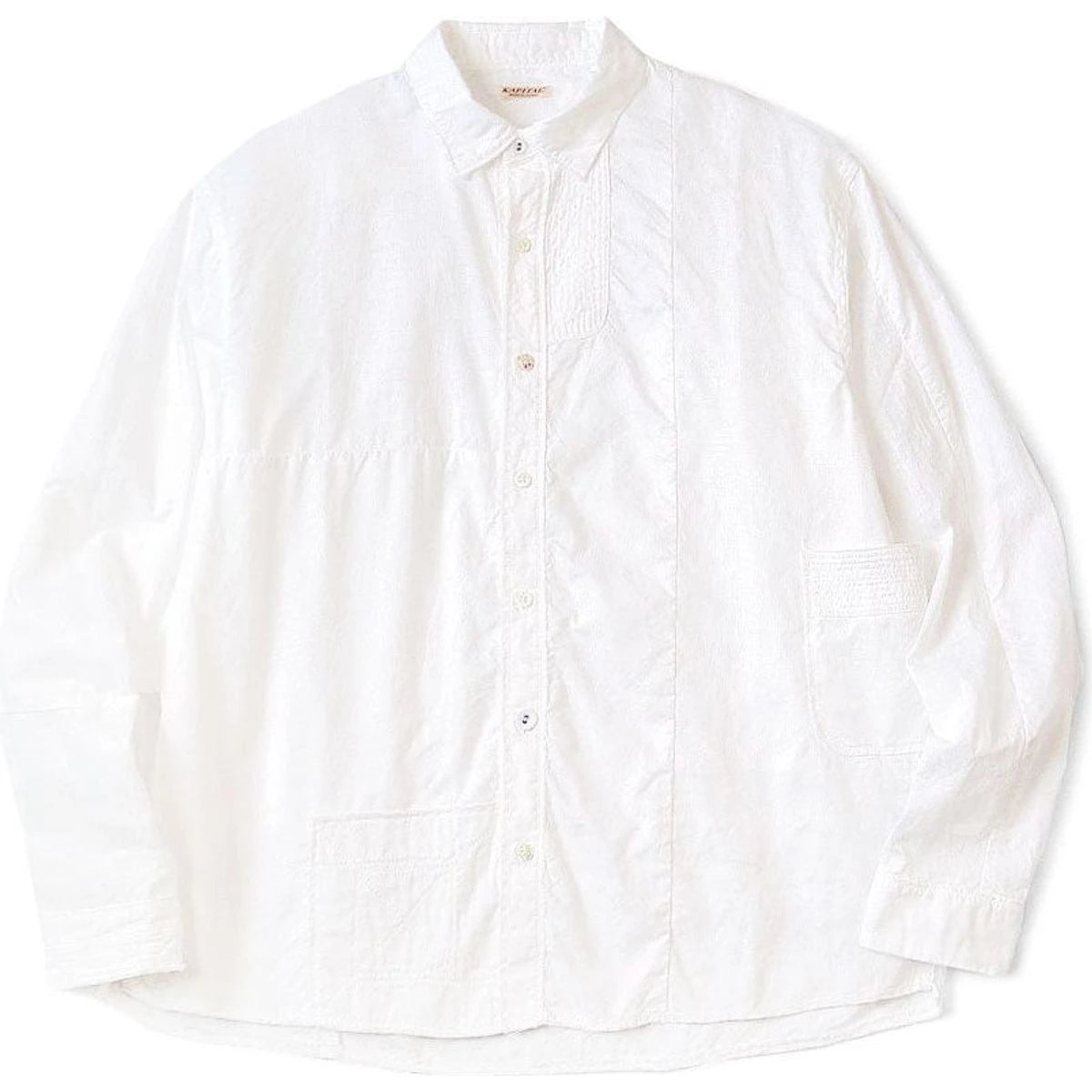 Kapital Cotton & Linen Patchwork Kathmandu Shirt
