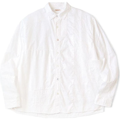 Kapital Cotton & Linen Patchwork Kathmandu Shirt
