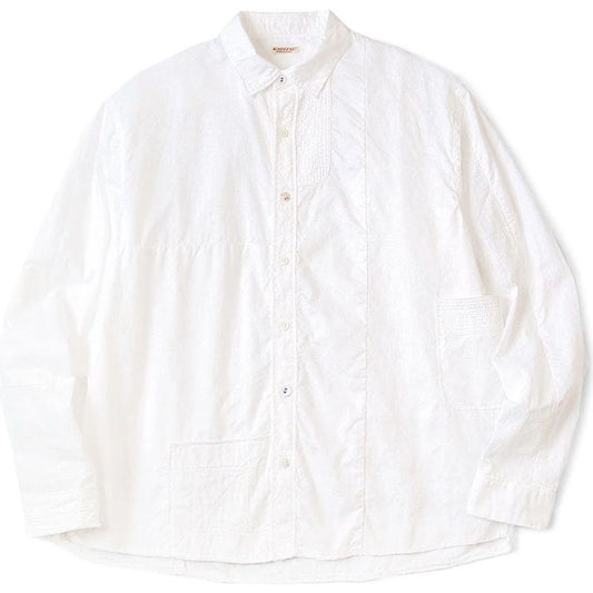 Kapital Cotton & Linen Patchwork Kathmandu Shirt