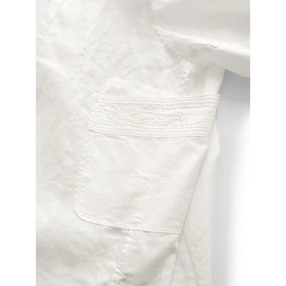Kapital Cotton Linen Patchwork Kathmandu Shirt (Short Sleeve)