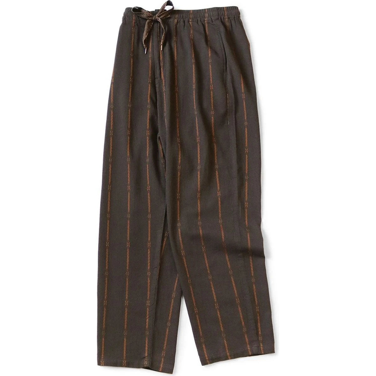 Kapital Cotton-Linen Siamese Stripe Easy Pants