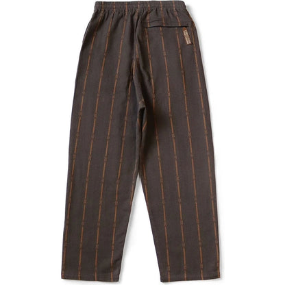 Kapital Cotton-Linen Siamese Stripe Easy Pants