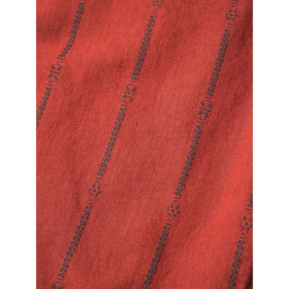 Kapital Cotton-Linen Siamese Stripe Easy Shorts