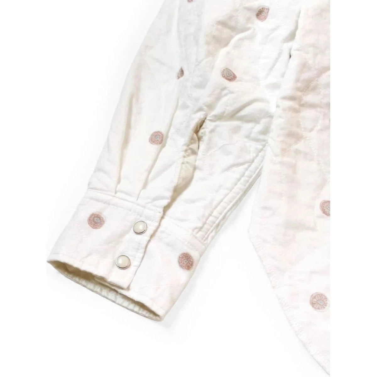 Kapital Cotton Quilted Bean Print Husky Western Shirt