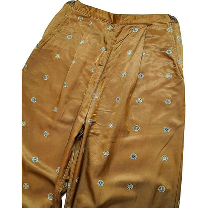 Kapital Cotton Rayon Lined Fur Mamemon Nukedome Pt High Waist Pants