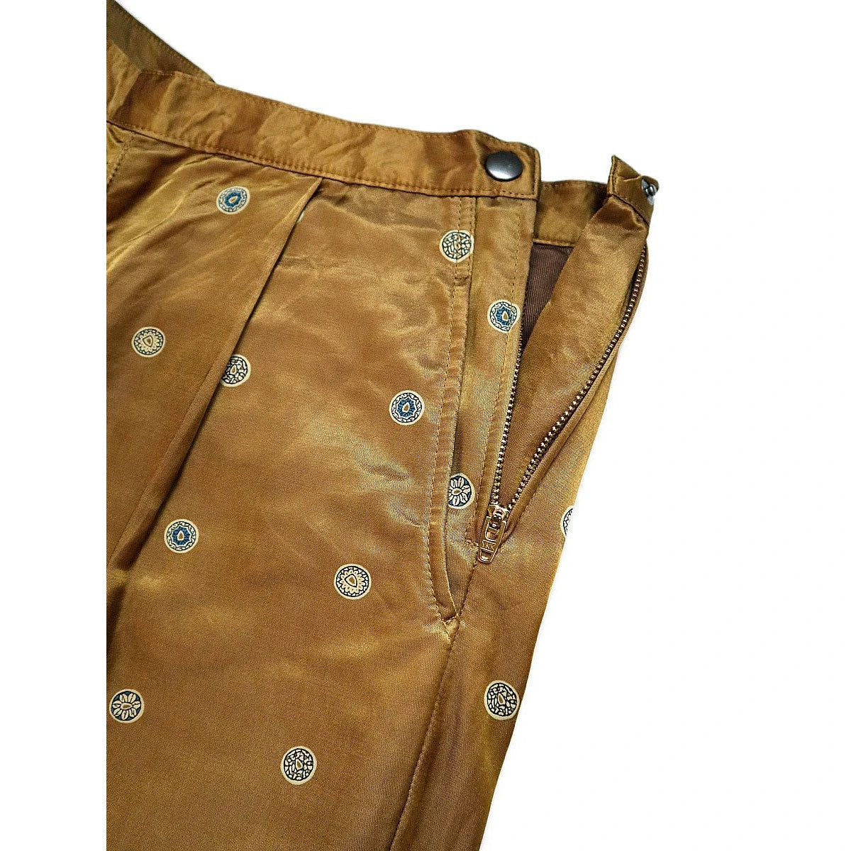 Kapital Cotton Rayon Lined Fur Mamemon Nukedome Pt High Waist Pants