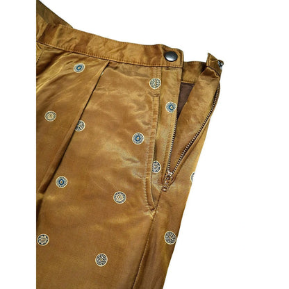Kapital Cotton Rayon Lined Fur Mamemon Nukedome Pt High Waist Pants