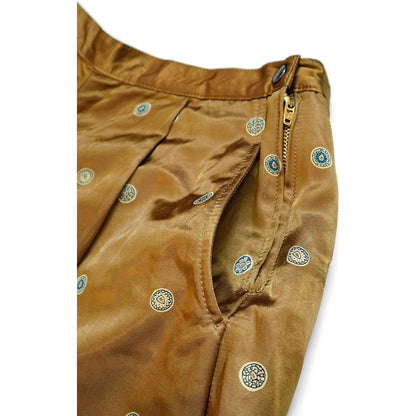 Kapital Cotton Rayon Lined Fur Mamemon Nukedome Pt High Waist Pants