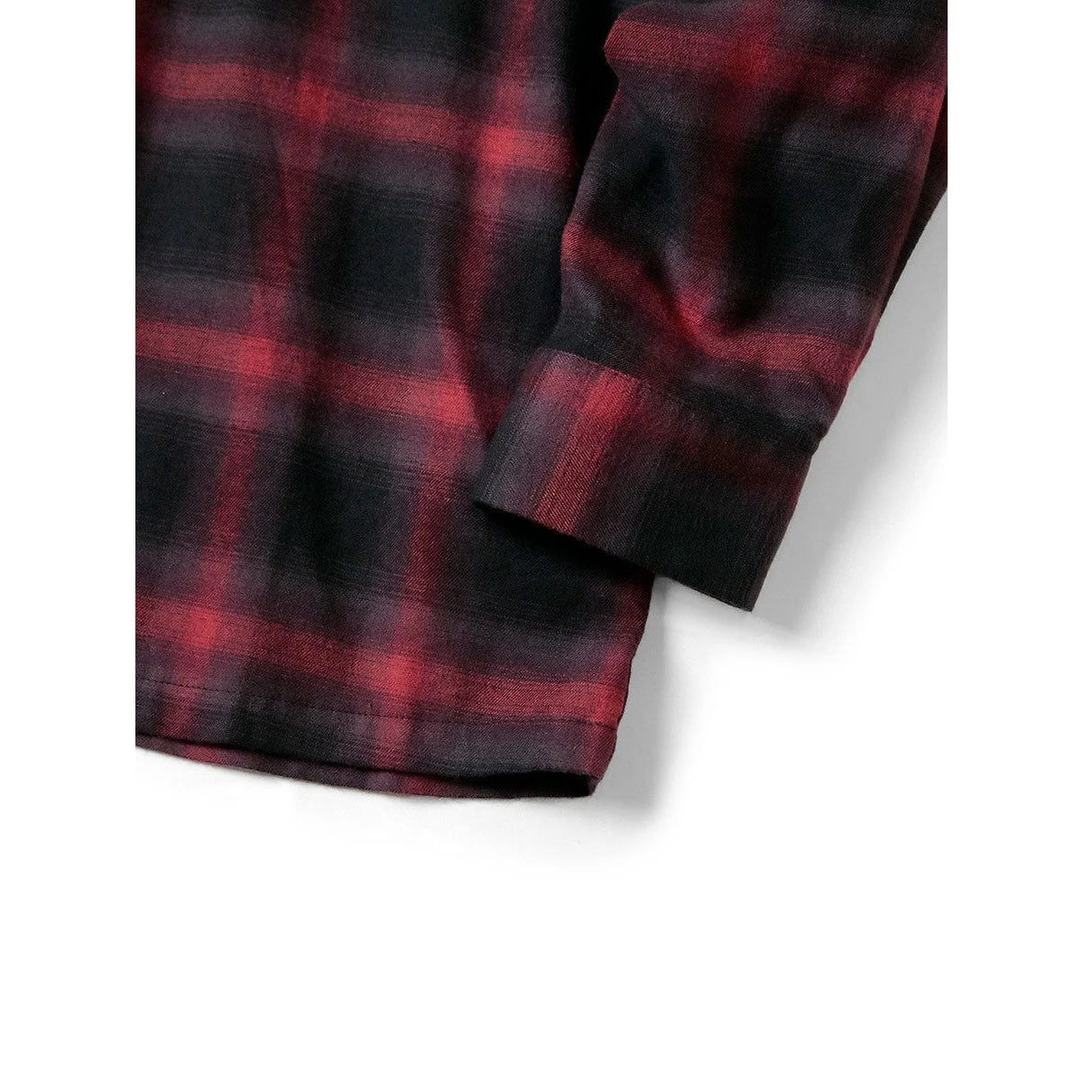 Kapital Cotton Rayon Shadow Check Wrangle Collar Board Shirt