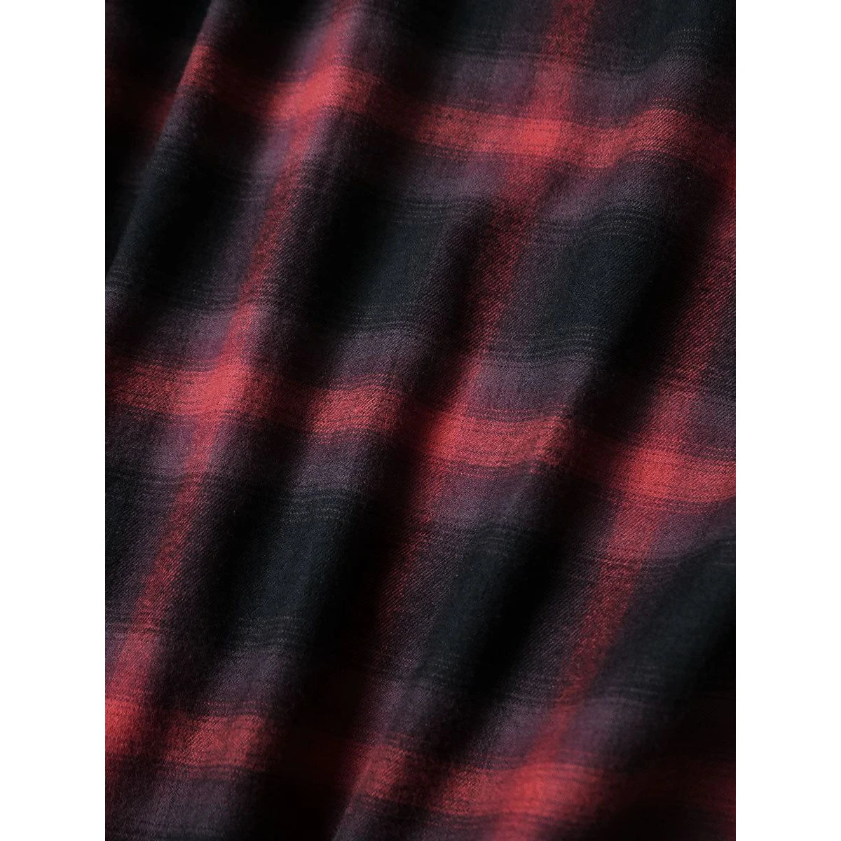 Kapital Cotton Rayon Shadow Check Wrangle Collar Board Shirt