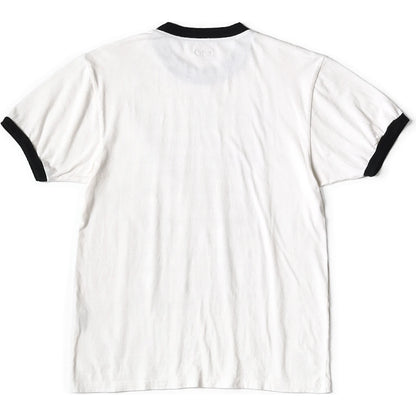 Kapital Cotton Ringer T-Shirt (Boro Elegy Print)
