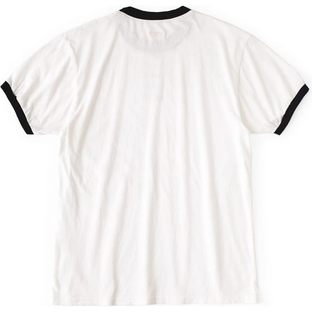Kapital Cotton Ringer T Shirt (Butterfly Concho Detail)