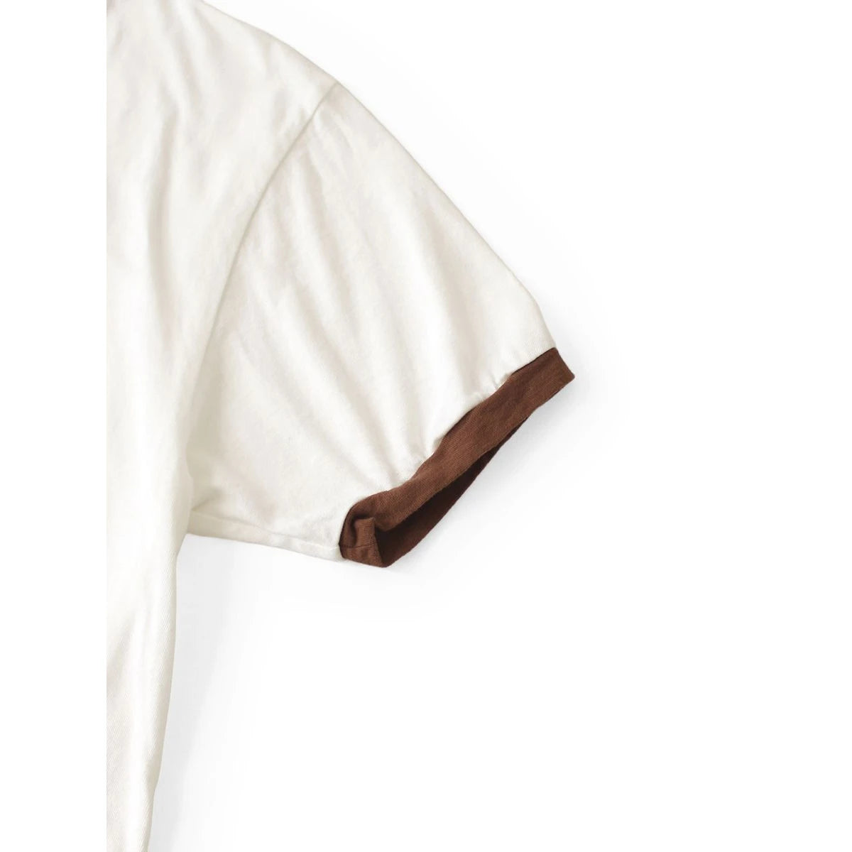 Kapital Cotton Ringer T Shirt (Peckish Chocolate Chip Camo)
