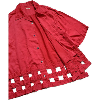 Kapital Cotton Satin Wind Pen Aloha Shirt