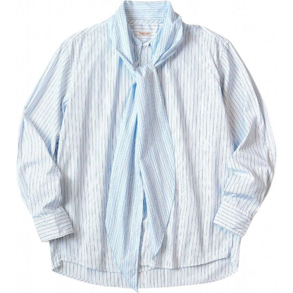 Kapital  Cotton Striped Bowtie Pub Shirt